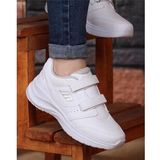 M.P. 232-1307 Zn Beyaz Cırtlı Sneaker Ayakkabı
