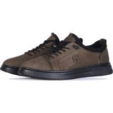 M.P 242-4554MR Deri Haki Casual Erkek Günlük Ayakkabı