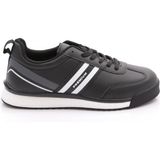 M.P. Mp 251-2838 Erkek Jogging Spor Ayakkabı - Siyah-Beyaz