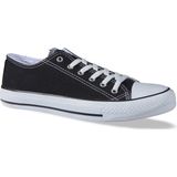 M.P. Unisex Siyah Kanvas Sneaker 1842