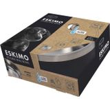 M-Pets 10530599 M-PETS ESKIMO ÇİFT CİDARLI MAMA KABI 1.25L BLACK
