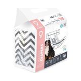 M-Pets 10lu Dişi Köpekler İçin XXL Külot Esnek Özellikleriyle Rahat Kullanım Sağlar