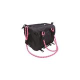 M-Pets 2in1 Remix Omuz Kemerli Kedi ve Küçük Irk Köpek Taşıma Çantası Pembe Siyah 41 x 28 x 28 cm