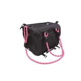 M-Pets 2İn1 Remix Omuz Kemerli Kedi Ve Küçük Irk Köpek Taşıma Çantası Pembe Siyah 41X28x28 Cm