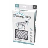 M-Pets 40.6x50.8 cm 2'li L Erkek Köpekler İçin Yıkanabilir Külot Bez
