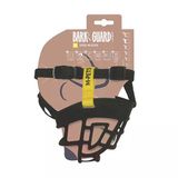 M-Pets Bark Guard Köpek Ağızlığı Sarı Siyah XL 20x17x9 Cm
