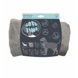 M-Pets Bath Time Mikrofiber 52-72 cm L Köpek Bornozu