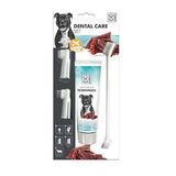 M-Pets Biftekli 31.5x14x4 cm Köpekler İçin Diş Fırçalama Seti