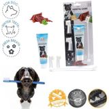 M-Pets Biftekli 31.5x14x4 cm Köpekler İçin Diş Fırçalama Seti