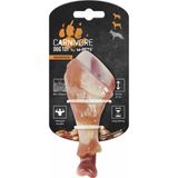 M-Pets Carnivore But Şeklinde Pastırma Aromalı Kauçuk Köpek Oyuncağı - Turuncu 12.4x6.1x3.5 Cm