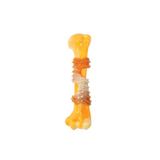 M-Pets Carnivore Ring Bone Pastırma Aromalı 17.8x4.9x4 cm Sarı Kemik Köpek Oyuncağı