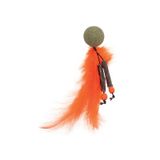 M-Pets Catnipli Tüylü Top 11.5 cm Turuncu Kedi Oyuncağı