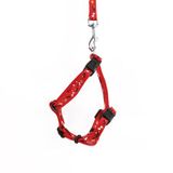 M-Pets Catogo 90-170 cm Kırmızı Kedi Göğüs Tasması Seti