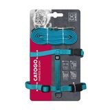 M-Pets Catogo 90-170 cm Mavi Kedi Göğüs Tasması Seti