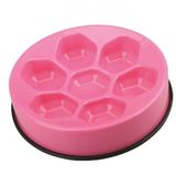 M-Pets Cavity Yavaş Yeme 1200 ml Pembe Mama Kabı