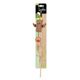 M-PETS CHARMY BUNNY CATNİPLİ KEDİ OYUNCAĞI OLTA BROWN