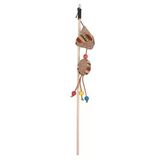 M-Pets Charmy Catnipli Olta Kedi Oyuncağı Kahverengi 17X6x3cm