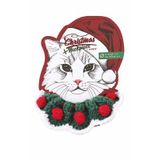 M-Pets Christmas Neckpiece Yeşil Kedi Kolyesi