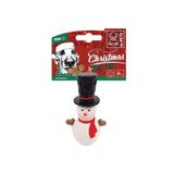 M-Pets Christmas Snowman Köpek Oyuncağı 8,5x6x14,5cm