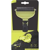 M-Pets Click And Groom Kıtık Açıcı Kedi Köpek Tarağı L - Siyah