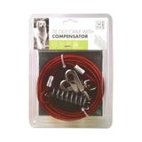 M-Pets Compensator Bahçe Bağlama Halati 5mt/ Kırmızı