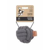 M-PETS COTO GREY BALL 9,5CM ÖRGÜ TOP OYUNCAK