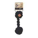 M-Pets Coto Siyah Duo Ball Örgü Köpek Oyuncağı 28 Cm