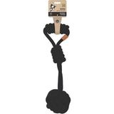 M-Pets Coto Tug Ball Örgü Köpek Oyuncağı Siyah 36 Cm