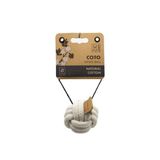 M-Pets Coto White Ball 6.5 cm Örgü Top Köpek Oyuncağı
