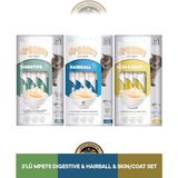 M-Pets Creamy Digestive / Hairball / Skin Coat Fonksiyonel Kedi Krema Ödül Maması Seti 12x15 gr