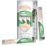 M-Pets Creamy Fonksiyonel Light Weight Morina Balıklı ve Tavuklu 4x15 gr Krema Kedi Ödülü