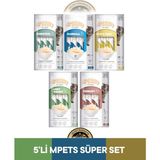M-Pets Creamy Light Weight / Hairball / Urinary / Skin Coat / Digestive Fonksiyonel Kedi Krema Ödül Maması Seti 20x15 gr