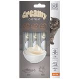 M-pets Creamy Morina Balıklı Ve Sığır Etli Krema Kedi Ödülü 4x15 Gr