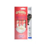 M-Pets Creamy Somon Balıklı Kedi Ödülü 4X15g