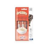M-Pets Creamy Somonlu Sıvı Kedi Ödülü 15 Gr 4 Adet