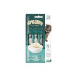 M-PETS Creamy Somonlu ve Biftekli Krema Kedi Ödül Maması 4*15 Gr
