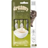M-Pets Creamy Ton Balıklı ve Deniz Taraklı Kedi Ödül Maması 4*15 Gr Lezzetli Krema