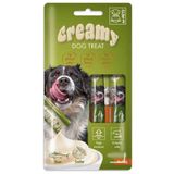 M-Pets Creamy Ton Balıklı ve Deniz Taraklı Köpek Ödülü 4x15gr