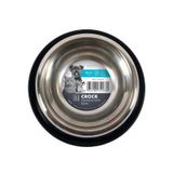M-Pets Crock Paslanmaz Çelik 355 ml S Kedi ve Köpekler İçin Mama Kabı