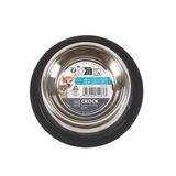 M-Pets Crock Paslanmaz Çelik Kedi ve Köpek Mama ve Su Kabı XS 15x3,5 Cm 180 Ml