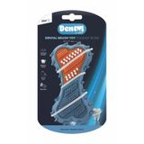 M-Pets Dental Squeaky Bone Diş Fırçalı Köpek Oyuncağı 14,2x7x4cm (Mavi)