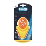 M-Pets Dental Squeaky Ruby Ball Diş Fırçalı Köpek Oyuncağı 11,4x7,5x7,5cm (Sarı)