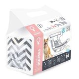 M-pets Diapers Dişi Köpek Külodu Large 10 Lu Paket