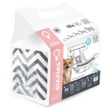 M-Pets Diapers Dişi Köpekler İçin Külot Bez 26-34cm (10'lu) [XS]