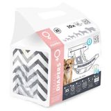 M-Pets Diapers Dişi Köpekler İçin Külot Bez Xsmall 10 Lu 26X34 Cm