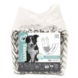 M-Pets Diapers L 12 Li Erkek Köpekler İçin Külot