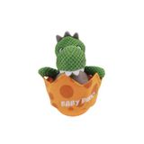 M-Pets Dino Pastırma Aromalı 27x17.5x12 cm Turuncu Köpek Oyuncağı