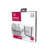M-Pets Doras 4 Yönlü 19.7x19 cm Beyaz Kedi Kapısı