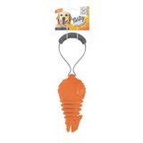 M-Pets Drogo Ödül Hazneli 18x8.5x8.5 cm Turuncu Köpek Oyuncağı