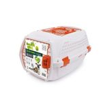 M-Pets Eco Giro Carrier 51.6x32.7x29.6 cm S Beyaz Kedi ve Köpek Taşıma Çantası